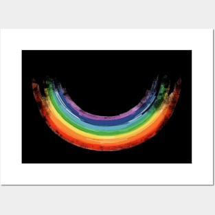 Raimbow smile Posters and Art